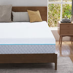 Matelas en mousse à mémoire de forme gel 12 pouces, matelas rafraîchissant à sensation moyenne, livré dans une boîte, CertiPUR-US
