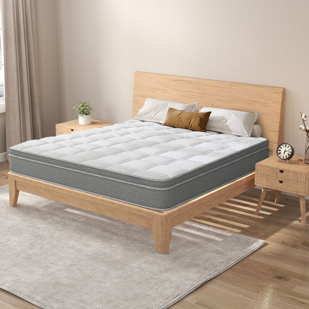 Ressorts ensachés en mousse à mémoire de forme hybride de 12 pouces