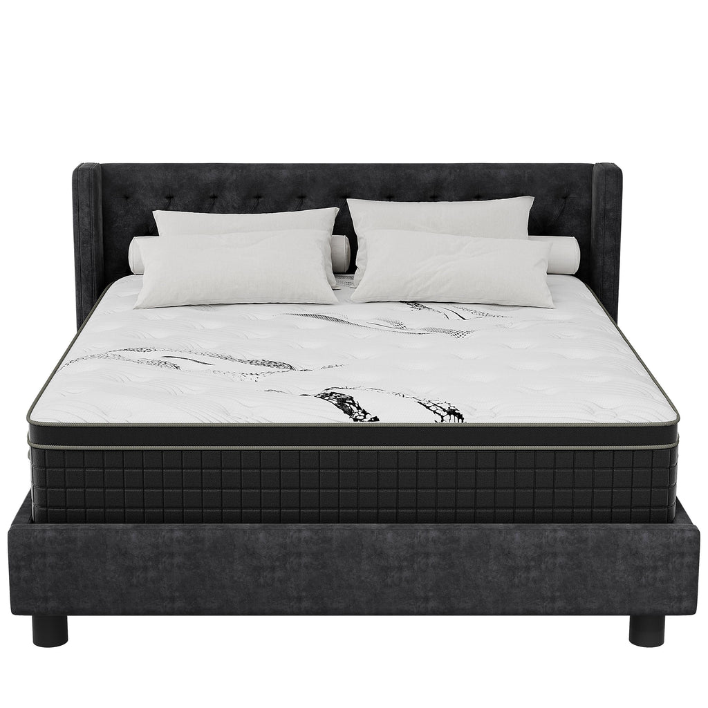 Matelas hybride en mousse à mémoire de forme de 12 pouces de taille moyenne