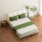 Matelas hybride en mousse à mémoire de forme de 12 pouces dans une boîte