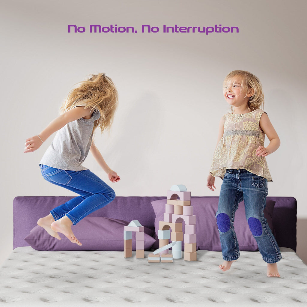 Matelas hybride en mousse à mémoire de forme et ressorts de 12 pouces, matelas simple/double/queen, matelas dans une boîte