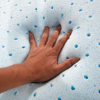 Matelas Queen Cool Medium-Firm en mousse à mémoire de forme GEL de 12 pouces