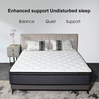 Matelas double de 12 pouces d'épaisseur