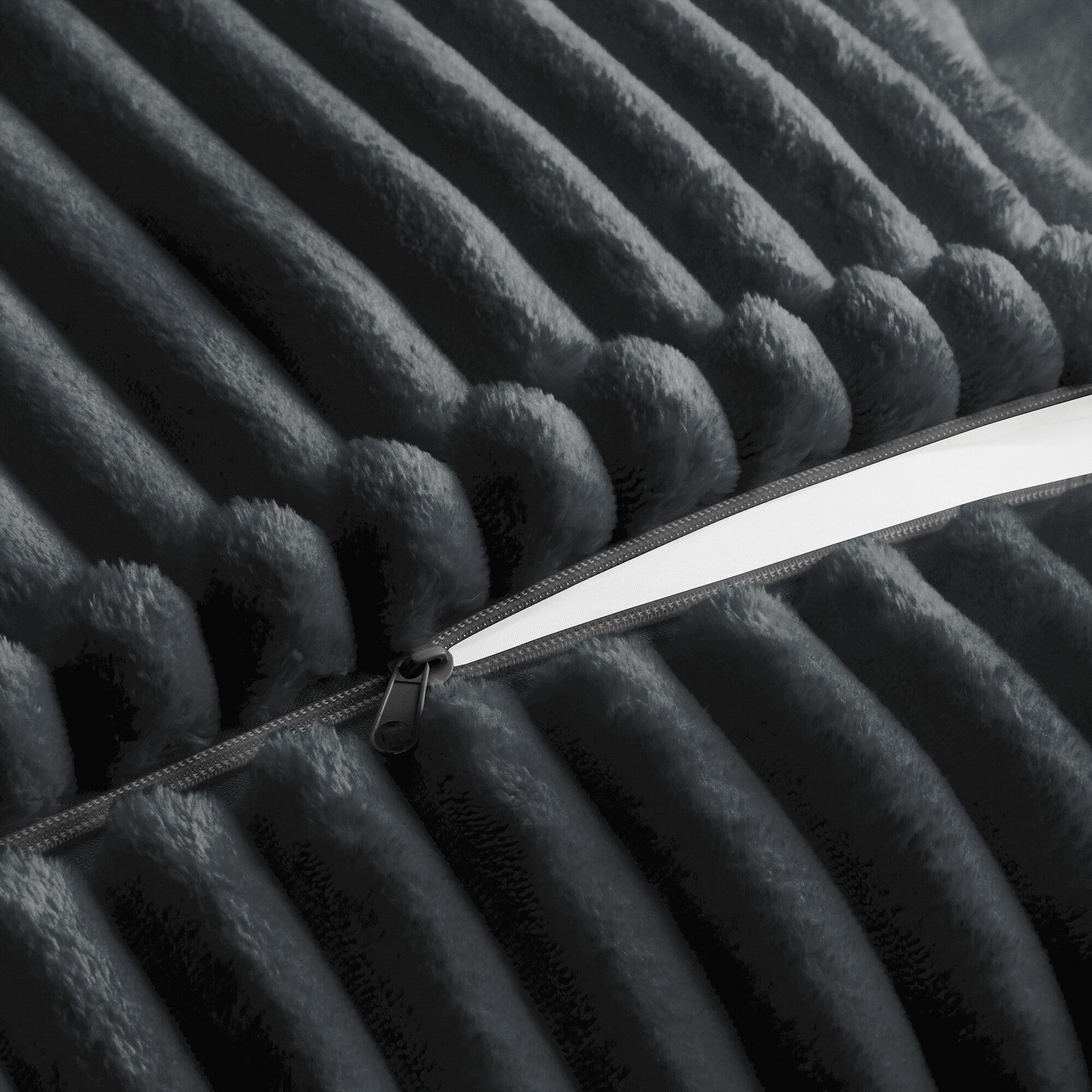 Canapé 4 places en velours côtelé 120 avec plusieurs grands coussins moelleux pour le salon et la chambre