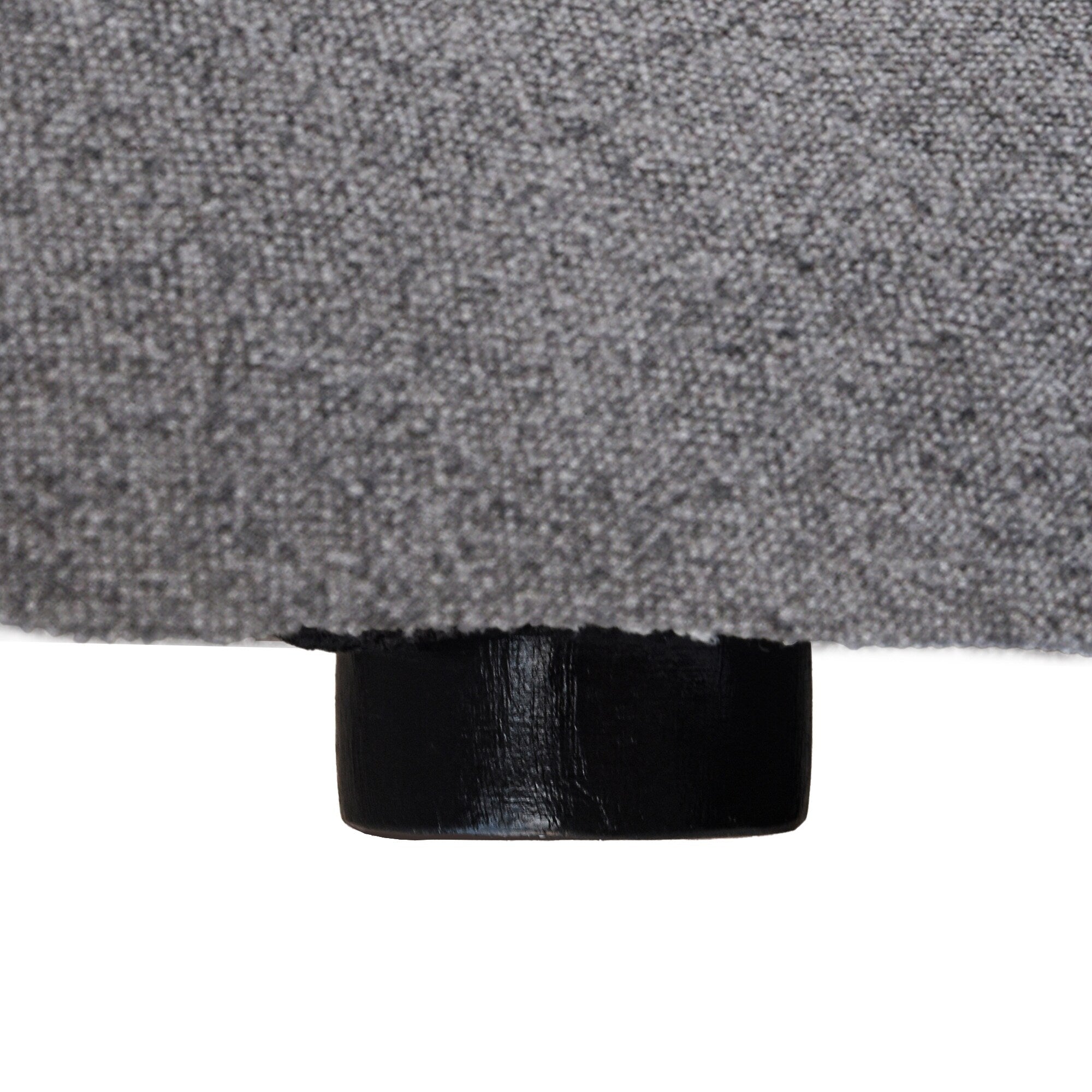 Canapé sectionnel moderne en forme de L de 120 pouces, canapé modulaire en lin avec pouf de rangement