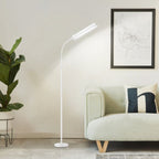 Lampadaire de travail/lecture à LED 12 W à intensité variable avec télécommande et commande tactile - N/A