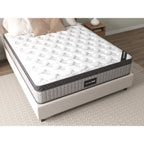 Assemblé aux États-Unis - Matelas hybride 12 Diamond à ressorts ensachés et mousse à mémoire de forme Cool Gel