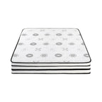 Matelas hybride 12 places, matelassé, respirant et matelassé, blanc, en mousse moelleuse, livré dans une boîte, matelas confort de luxe.