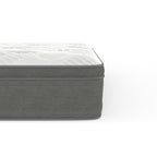 Matelas hybride en mousse alvéolée Euro Top Plush 12
