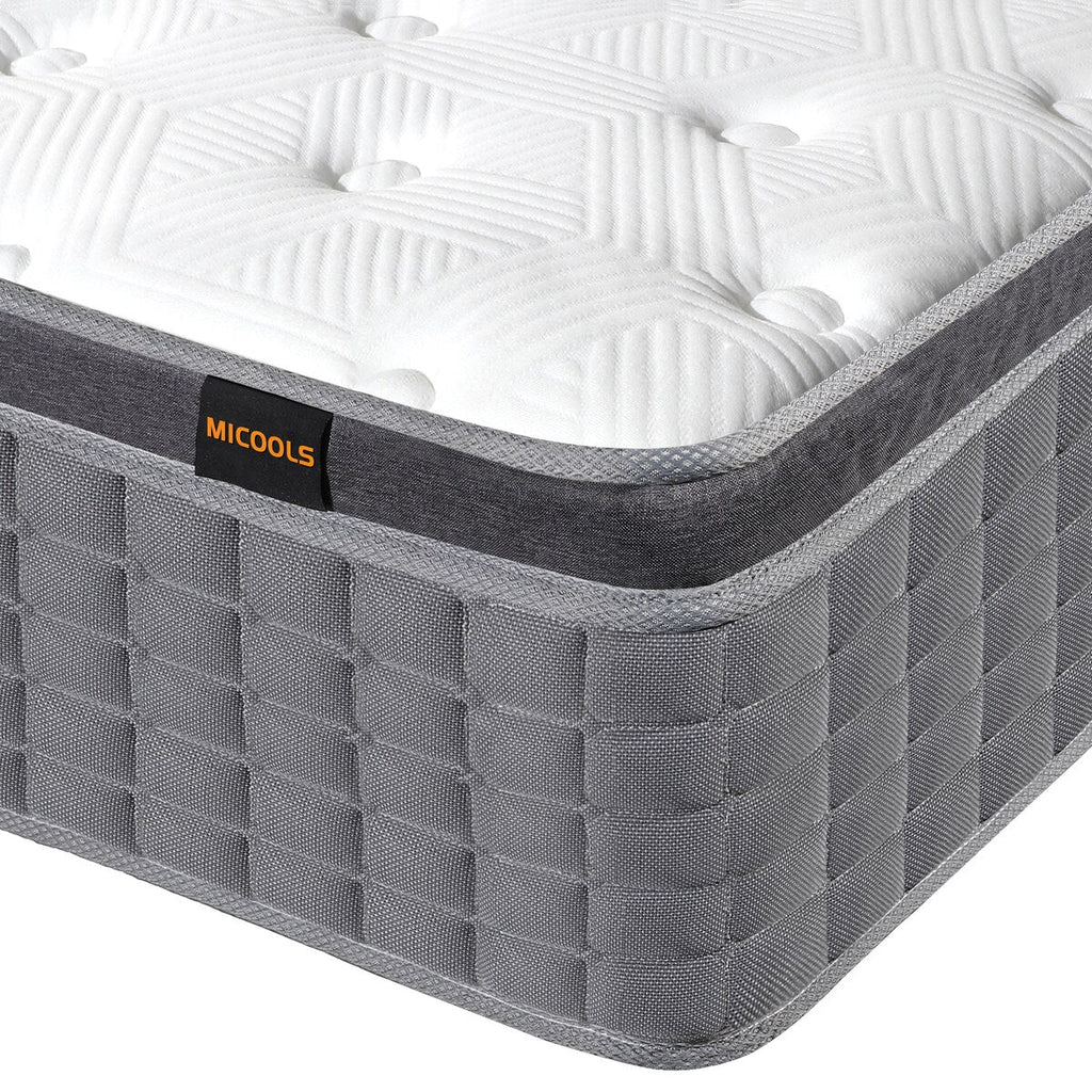 Matelas hybride à plateau-coussin mi-ferme 12