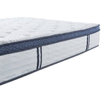 Matelas hybride à 12 ressorts ensachés en mousse à mémoire de forme - KING