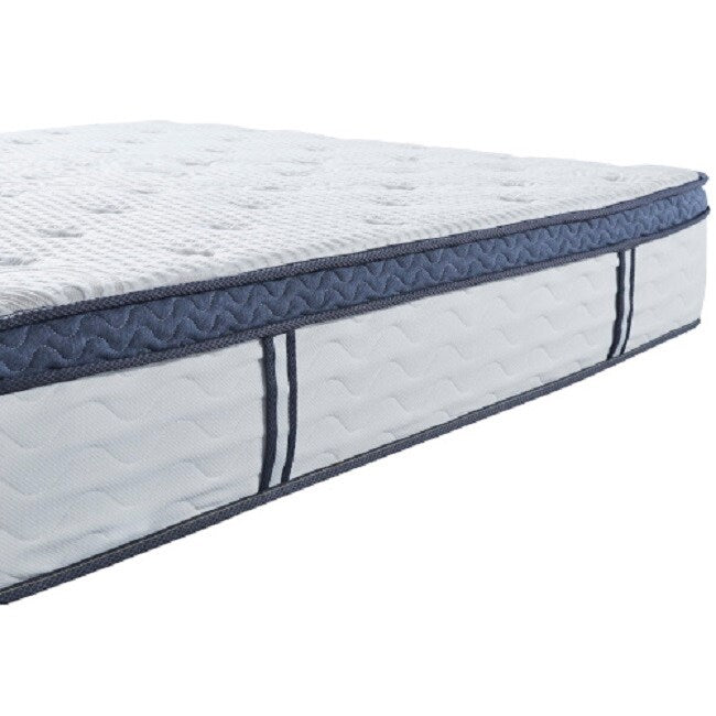 Matelas hybride à 12 ressorts ensachés en mousse à mémoire de forme - KING