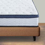 Matelas hybride à 12 ressorts ensachés en mousse à mémoire de forme - QUEEN