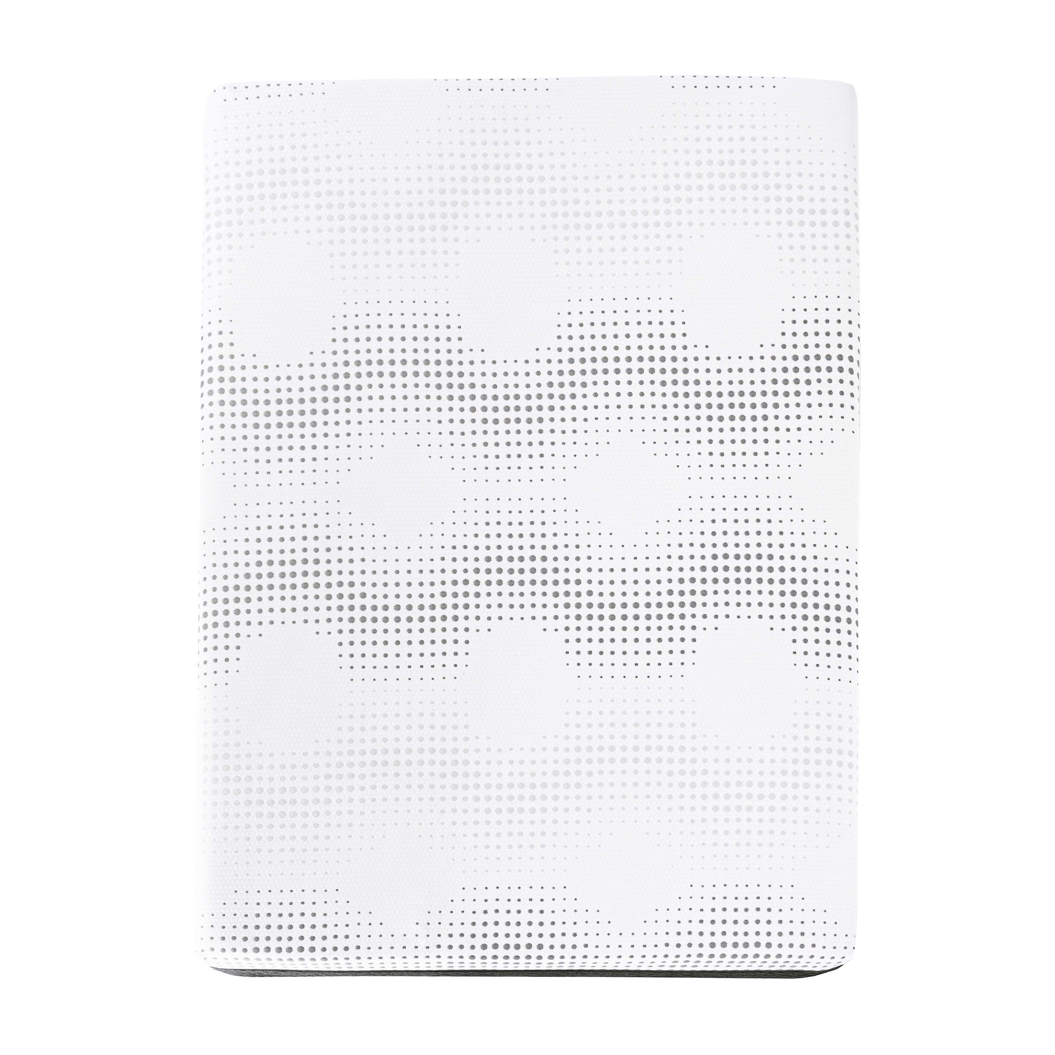 Matelas hybride à 12 ressorts ensachés en mousse moelleuse et gel au thé vert, livré dans une boîte