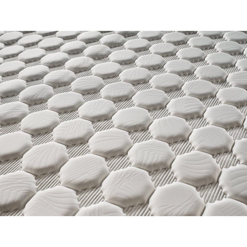 Assemblé aux États-Unis - Matelas hybride 12 Diamond à ressorts ensachés et mousse à mémoire de forme Cool Gel