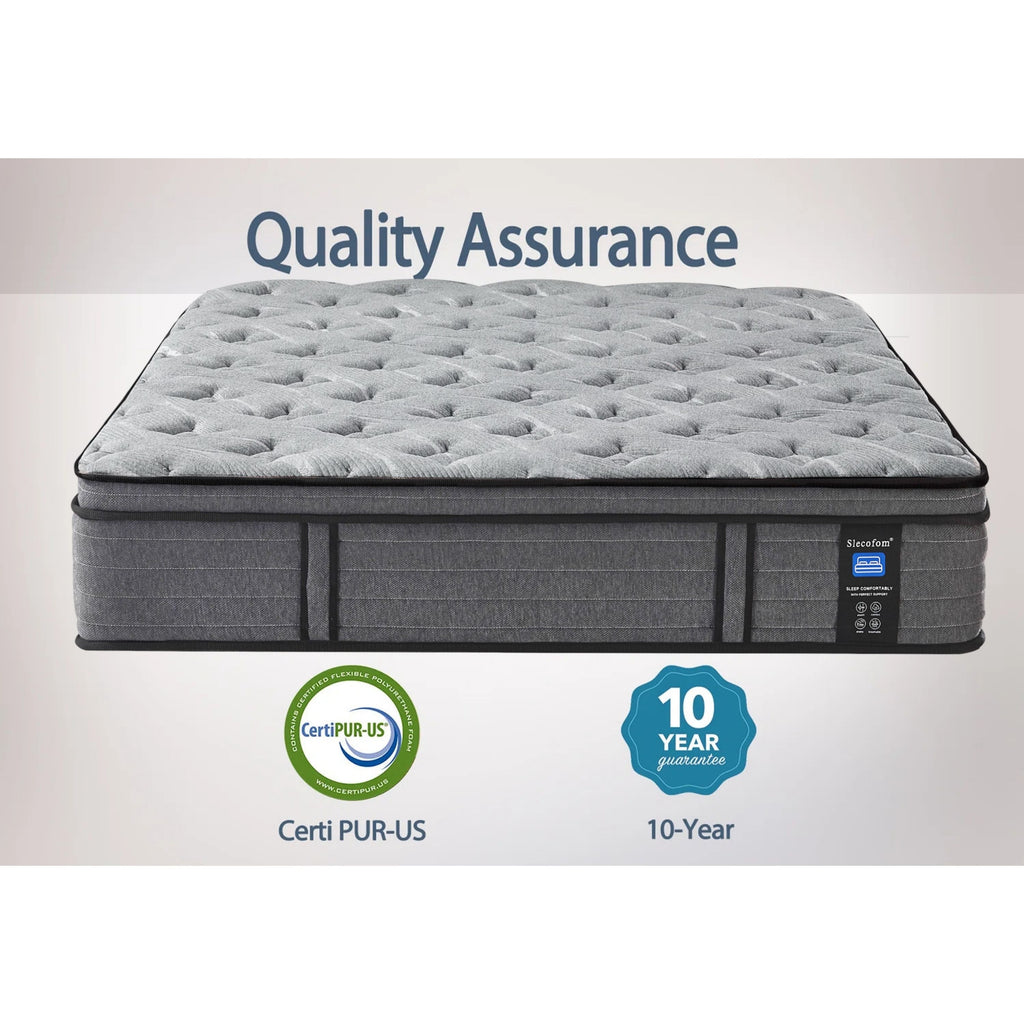 Matelas hybride en mousse à mémoire de forme moyenne de 12 pouces dans une boîte, pour un soutien des bords et une isolation des mouvements