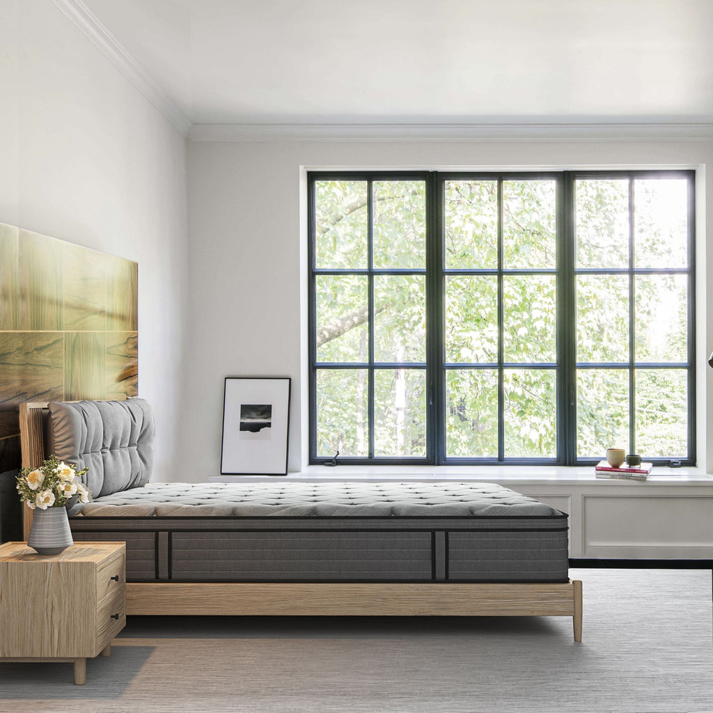 Matelas hybride en mousse à mémoire de forme moyenne de 12 pouces dans une boîte, pour un soutien des bords et une isolation des mouvements