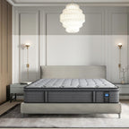 Matelas hybride en mousse à mémoire de forme moyenne de 12 pouces dans une boîte, pour un soutien des bords et une isolation des mouvements