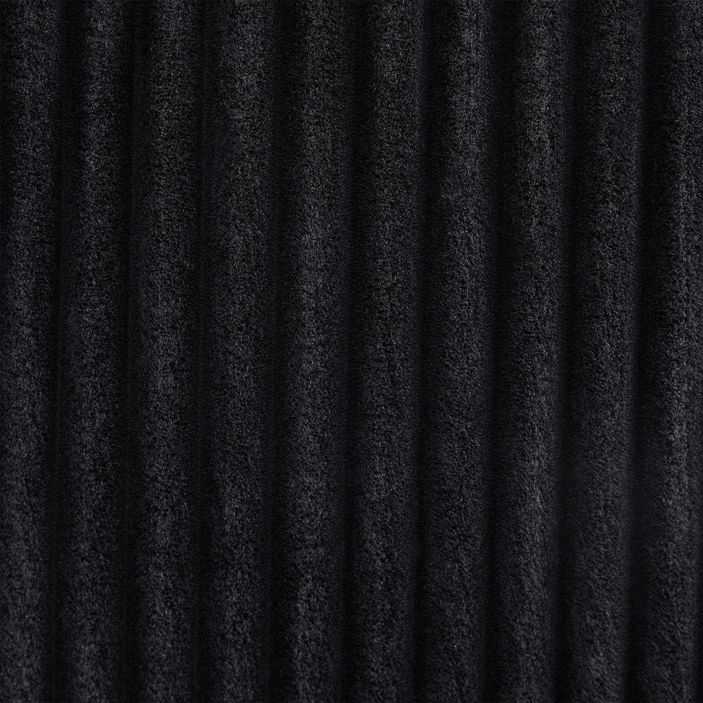 Canapé 4 places en velours côtelé 133 - Canapé de rangement moderne avec ports USB et porte-gobelets rabattables