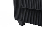 Canapé 4 places en velours côtelé de 133 pouces