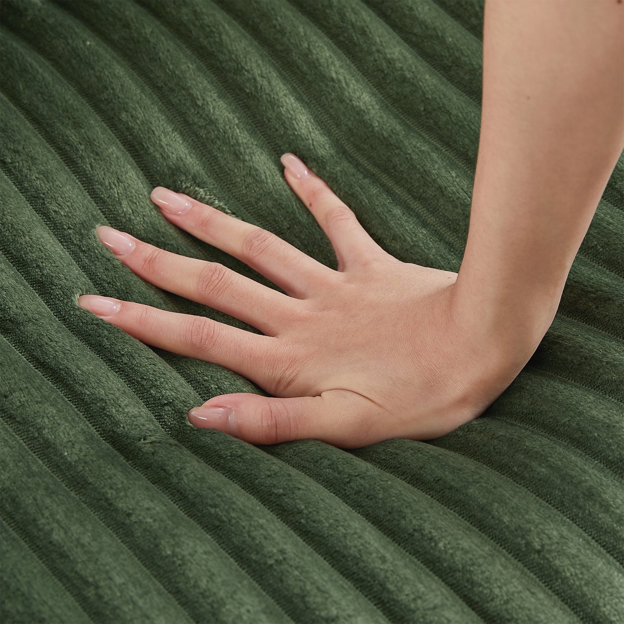 Canapé 4 places en velours côtelé de 133 pouces