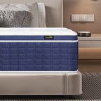 Matelas hybride en mousse à mémoire de forme de 14 pouces dans une boîte pour soulager la pression