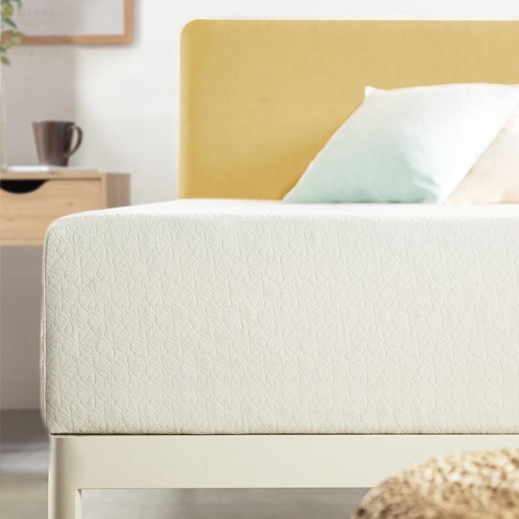 Matelas en mousse à mémoire de forme au thé vert de 14 pouces