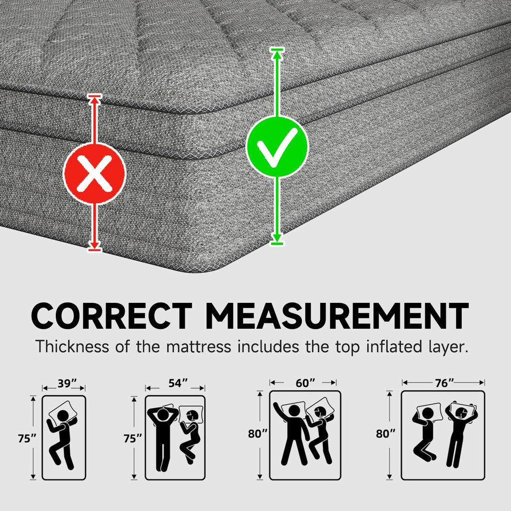 Matelas hybride de 14 pouces dans une boîte avec mousse à mémoire de forme en gel