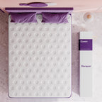 Matelas hybride Queen et King de 14 pouces avec plateau-coussin, support de bord à ressorts, respirant et doux pour la peau, faible transfert de mouvement