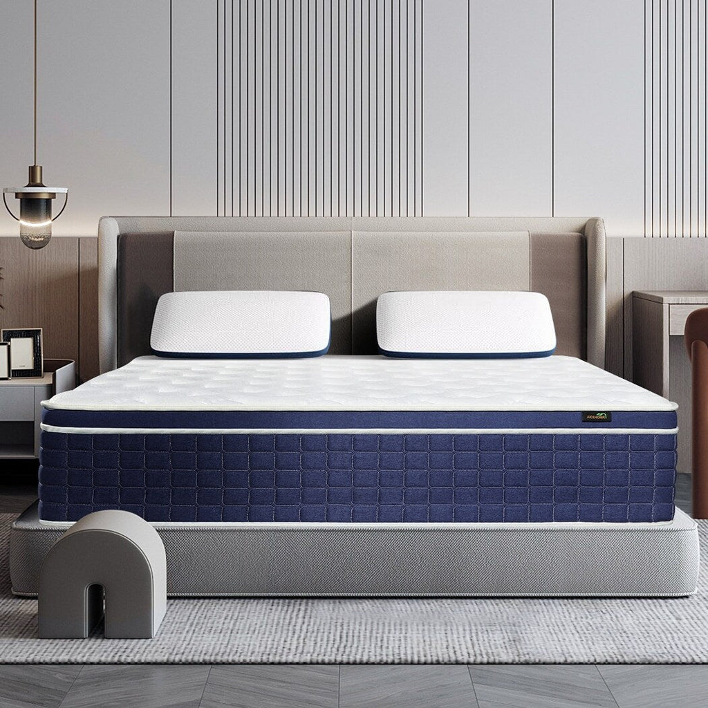 Matelas hybride en mousse à mémoire de forme de 14 pouces dans une boîte pour soulager la pression