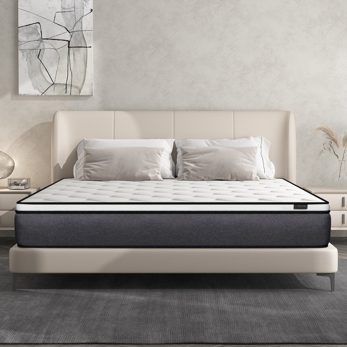 Matelas hybride en mousse à mémoire de forme de 14 pouces
