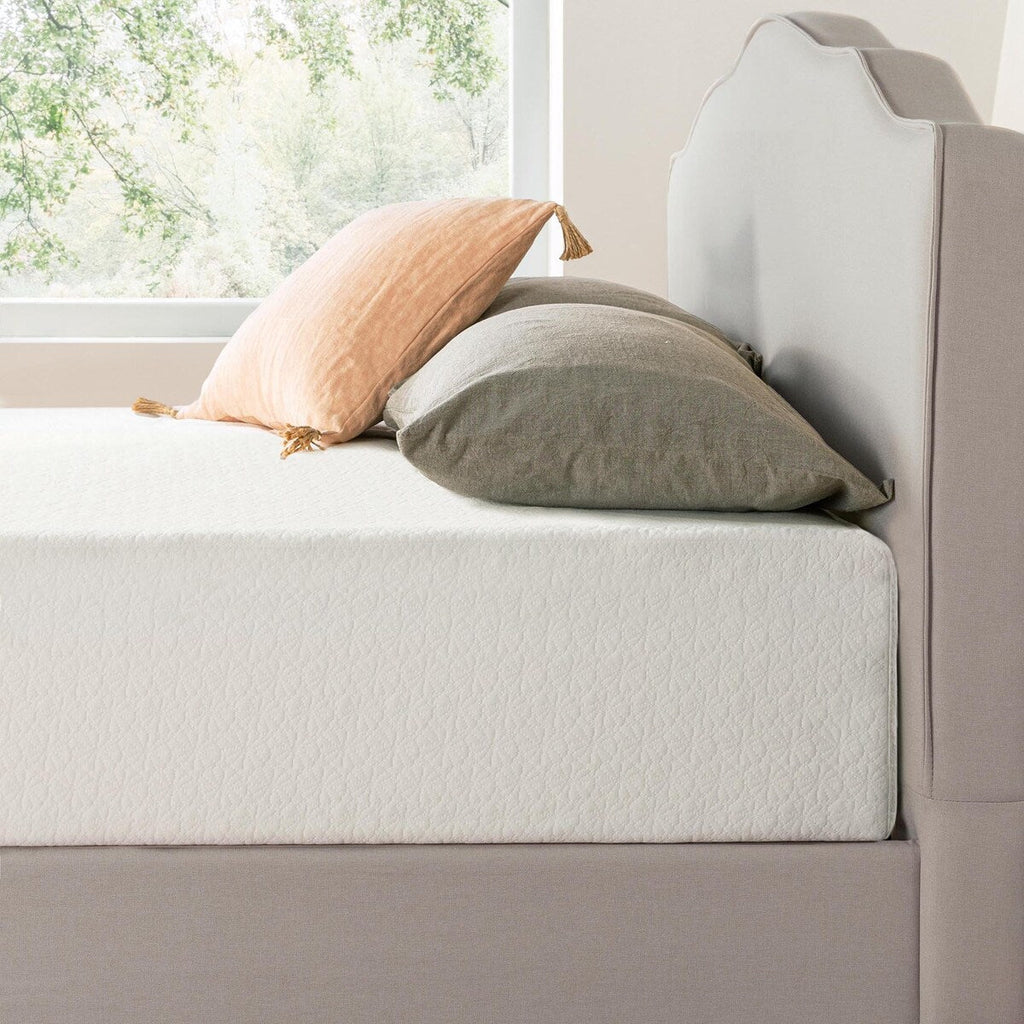 Matelas en mousse à mémoire de forme au thé vert de 14 pouces