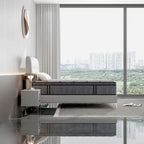 Matelas hybride moyen Euro Top de 14 pouces, matelas en mousse à mémoire de forme dans une boîte