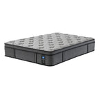 Matelas hybride moyen Euro Top de 14 pouces, matelas en mousse à mémoire de forme dans une boîte