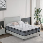 Matelas hybride en mousse à mémoire de forme Cool Gel de 14 pouces, ferme, pour petites chambres