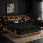 Matelas hybride en mousse à mémoire de forme avec gel moelleux de 14 pouces et ressorts ensachés