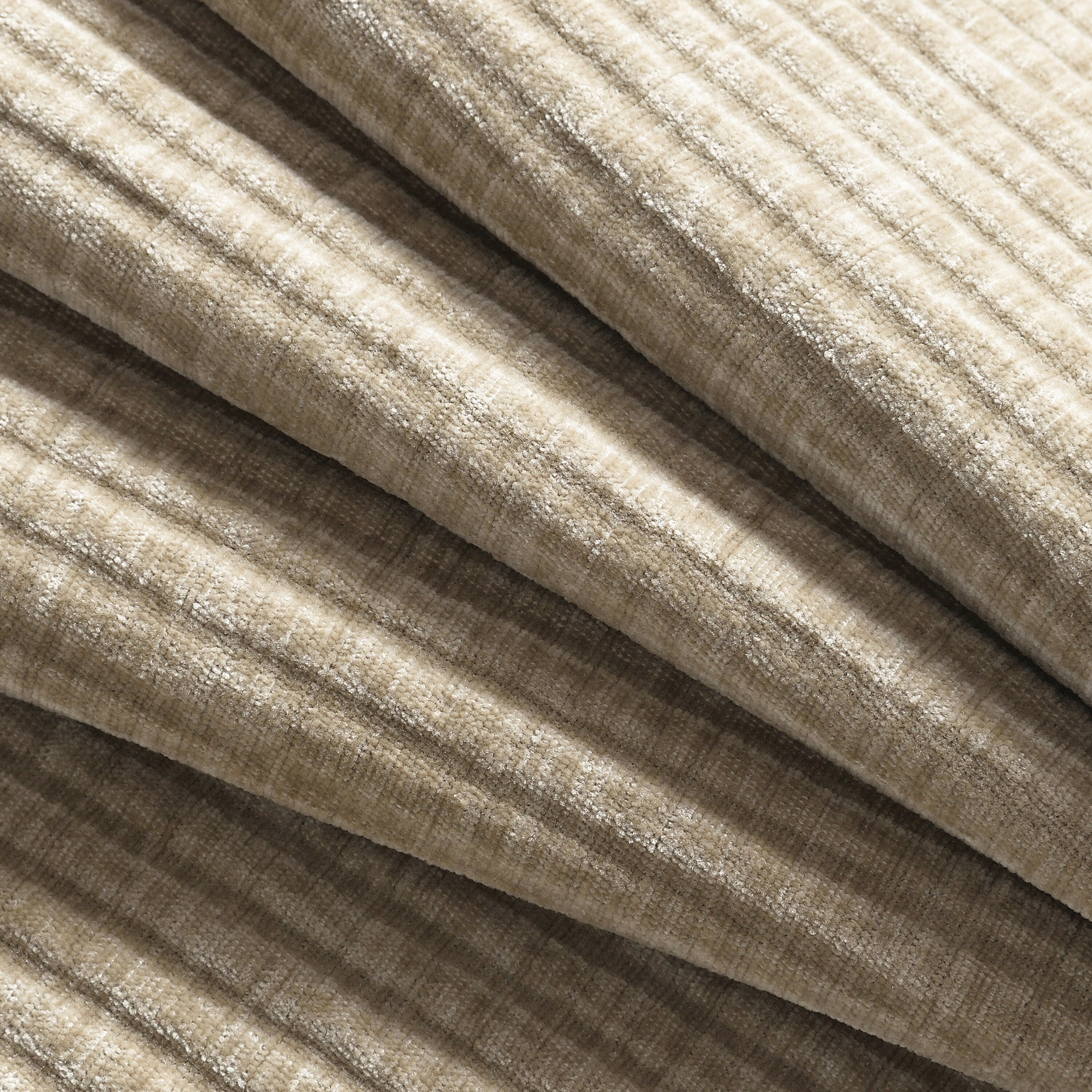 Canapé sectionnel en chenille de 140 pouces avec ports de chargement USB et Type-C, supports de téléphone, poches de rangement latérales et poufs mobiles