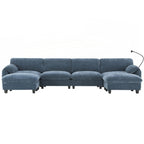 Canapé sectionnel modulaire de 140 pouces