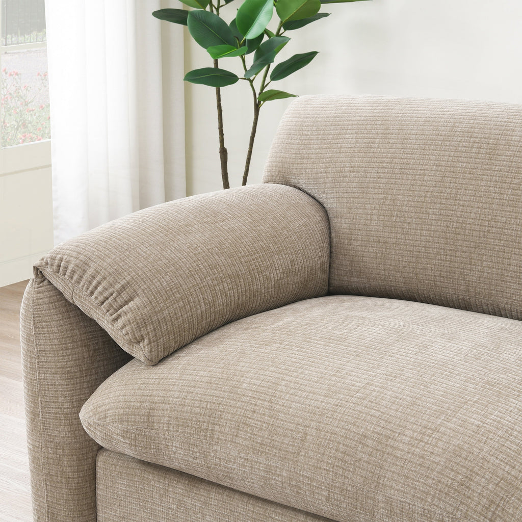 Canapé sectionnel modulaire de 140 pouces