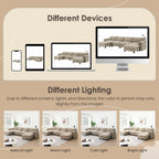 Canapé sectionnel modulaire de 140 pouces