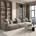 Canapé sectionnel contemporain en velours côtelé 142 Canapé profond classique