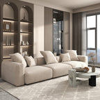 Canapé sectionnel contemporain en velours côtelé 142 Canapé profond classique