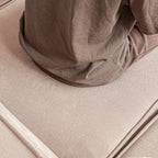 Canapé sectionnel Cloud 149, grand canapé modulaire 4 places, canapés modernes et confortables en velours côtelé, meubles de salon