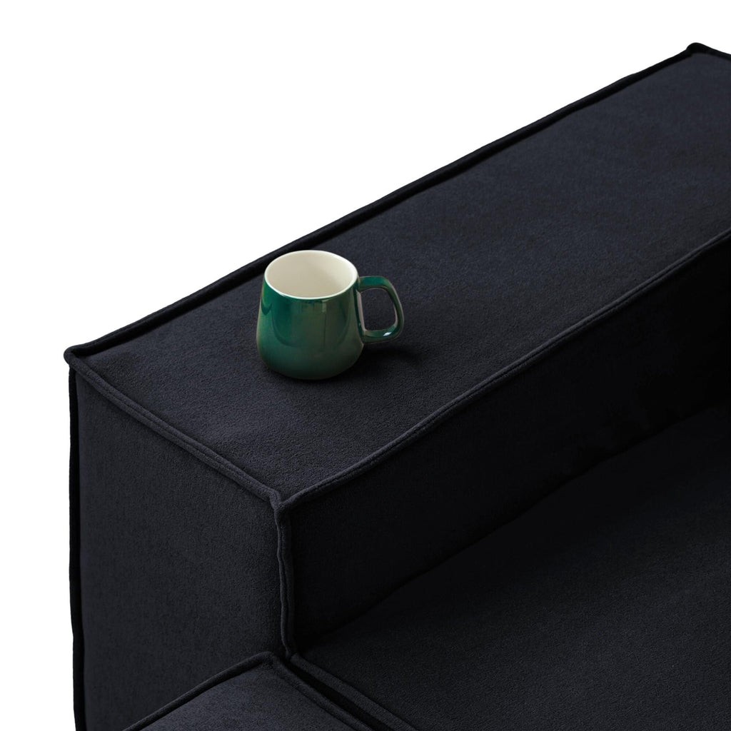 Canapé sectionnel modulaire en U 149, canapé rembourré 6 places, combinaison libre