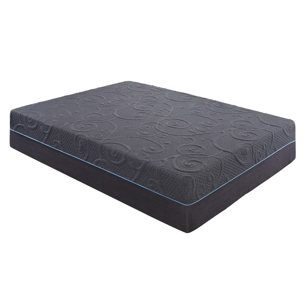 Matelas hybride en mousse à mémoire de forme infusée de gel, 14 lits, dans une boîte