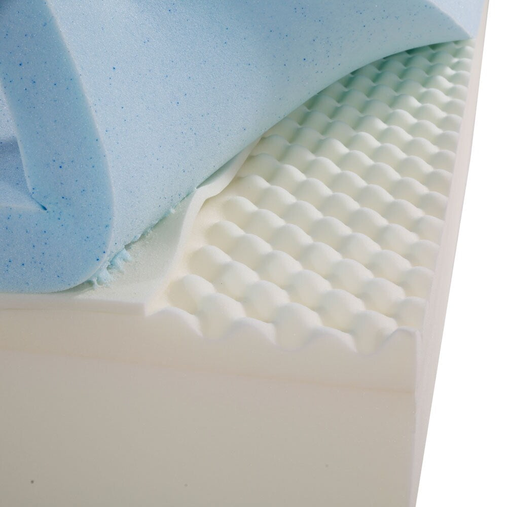 Matelas en mousse à mémoire de forme 14 pouces avec 2 oreillers