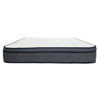 Matelas hybride en mousse moelleuse et polyester doux avec housse en tricot