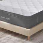 Matelas hybride en mousse à mémoire de forme de 14 pouces dans une boîte