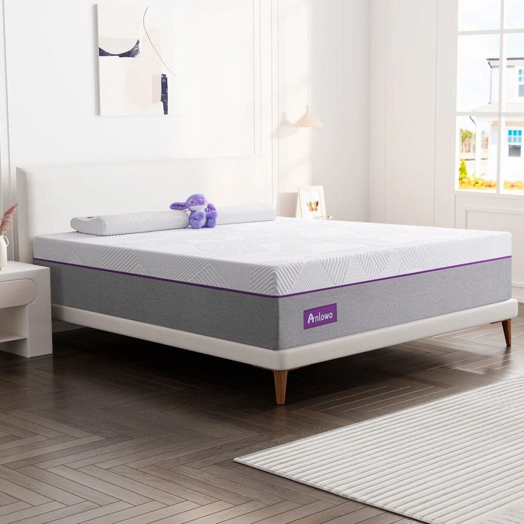 Matelas en mousse à mémoire de forme en gel moelleux de 14 po dans une boîte