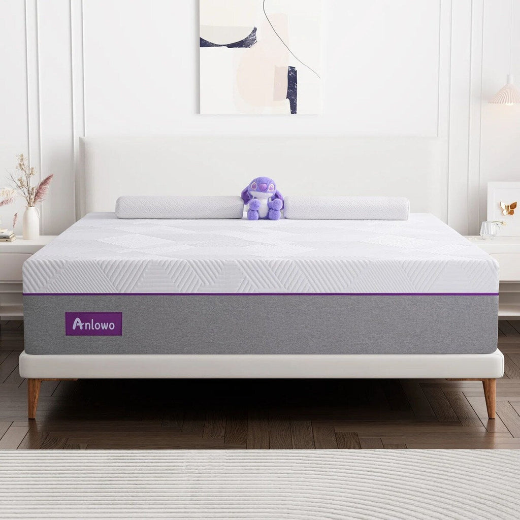 Matelas en mousse à mémoire de forme en gel moelleux de 14 po dans une boîte